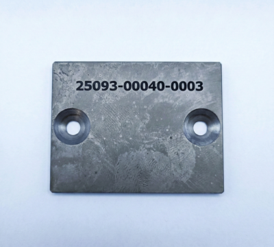 Značení kalených a nitridovaných ocelových desek sériovým číslem