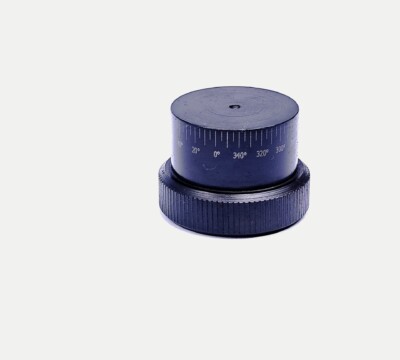 Rotační laserové značení stupnice na kruhový kovový díl – 360 stupňů přesnost